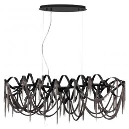 Odeon light 5067/10 HALL ODL24 395 черный/металл/металл Люстра G9 10*40W CHAINY 